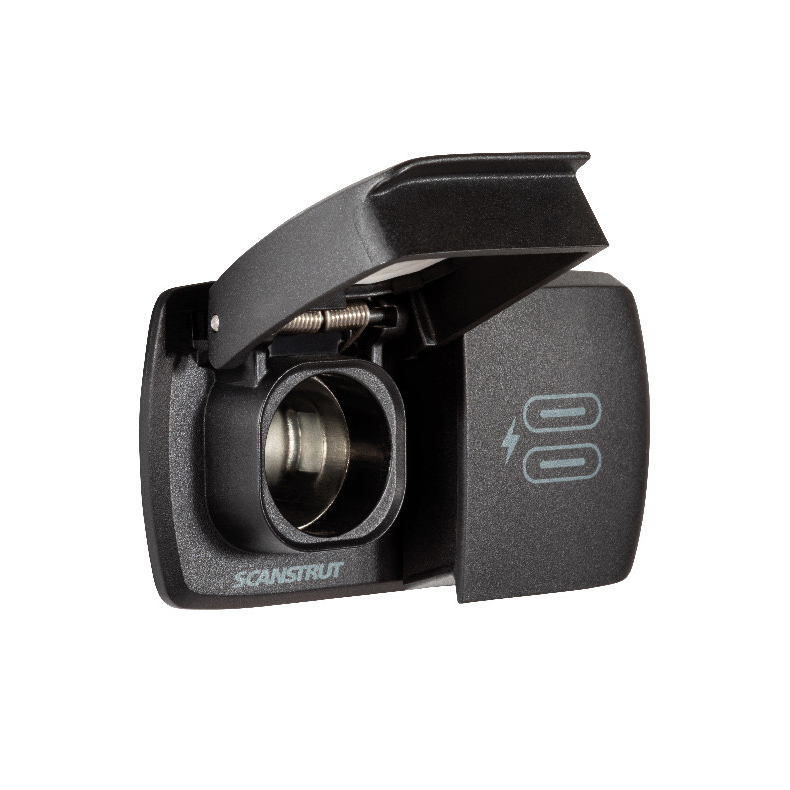 ScanStrut Flip-Pro Multi - Dual USB-C & 12V strmudtag