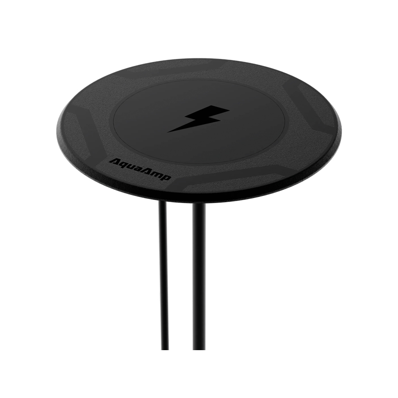 AquaAmp 100 rund tr�dl�s lader AquaAmp 100 rund tr�dl�s lader 12V 15W Qi2