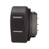 Blue Sea Systems vandtt kontakt Contura DPDT On-Off-On sort