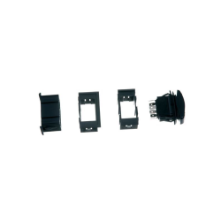 Indbygningsramme til kontakt