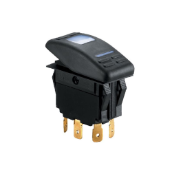 Vandtt kontakt med LED og symbolark