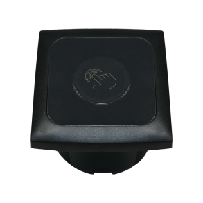 Touch dimmer 12v til indbygning komplet sort max 30W