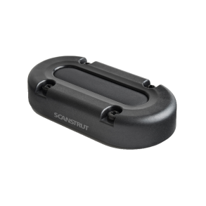 ScanStrut Dksgennemfring til 4 x <15mm ledninger, sort