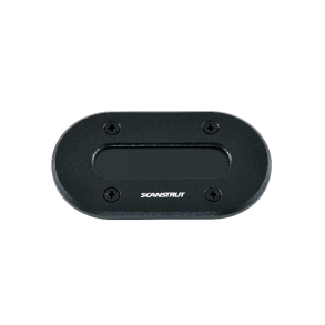 Scanstrut Dksgennemfring lavprofil, <15mm, sort