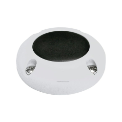 Kabel gennemfring, hvid nylon