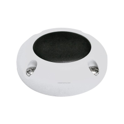 Kabel gennemfring, hvid nylon