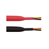 Krympeflex 15stk af 15cm sort fra indvendig 6,4 til 3,2mm