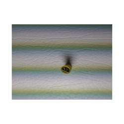 Isoleret fladstik hun gul