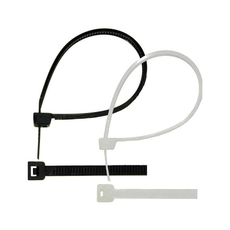 Strips hvid Strips hvid 100 x 2,5mm-20stk
