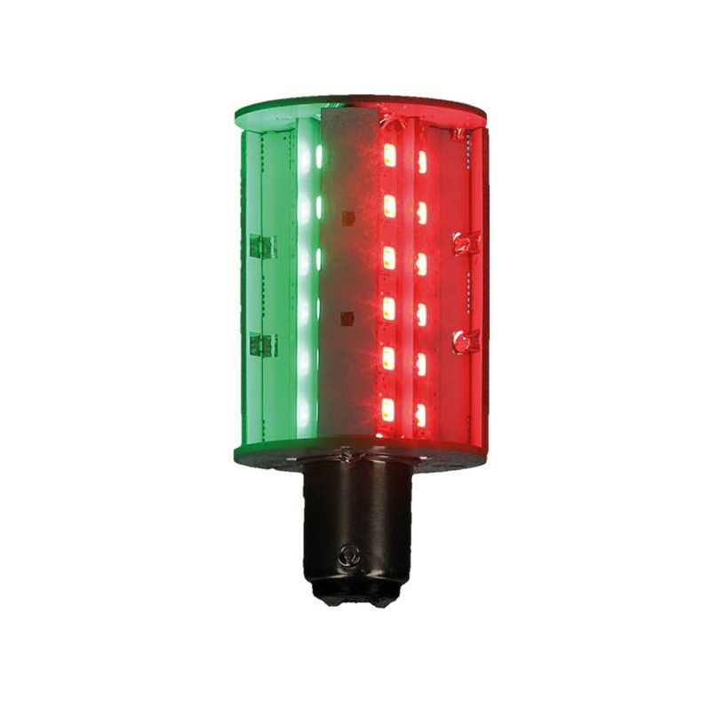 Nauticled lantern pre bay15d 10-35vdc 1,2/15w rd/grn lys