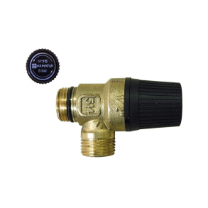 Isotemp sikkerhedsventil square 16l 5.0 kp/cm2