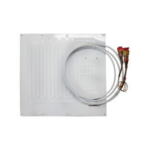 Isotherm plade fordamper 350 x 130mm med standard koblinger til 1283014