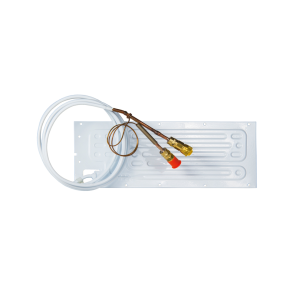 Isotherm plade fordamper 350 x 130mm med X koblinger til 1283014