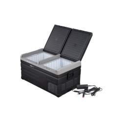 1852 kleboks 95L med kompressor, 2-delt kl/frys 12/24/230V