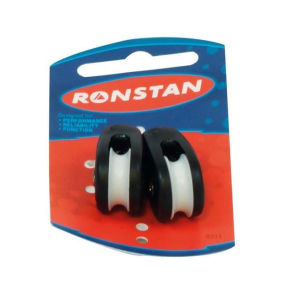 Ronstan Kiteblok sort 2-pak