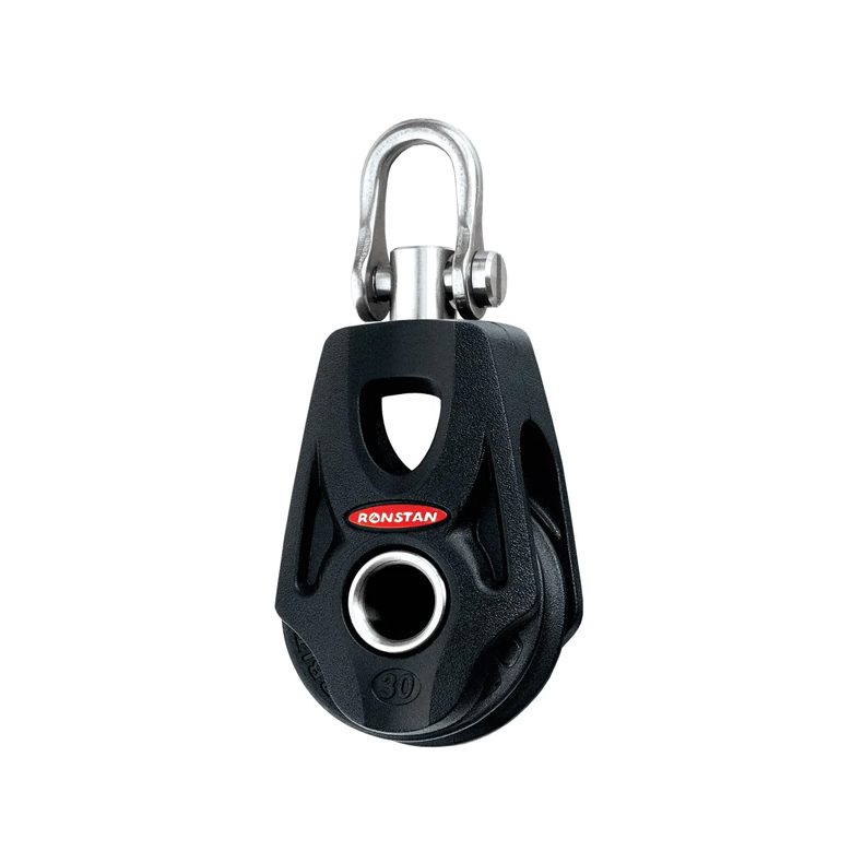 Ronstan serie 30 orbit enkeltblok med svivl & nylatron skive