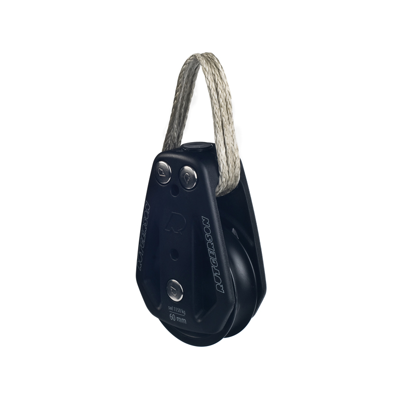 Rutgerson enkeltblok til strop 35mm