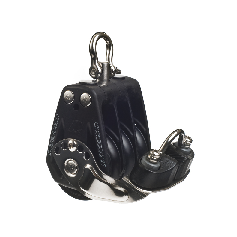 Rutgerson Trippelblok med fr�l�r 60 mm