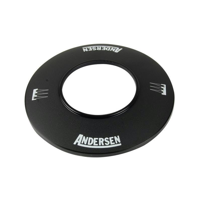SORT FJEDERTOP Andersen Fjedertop 46st 1993- v40