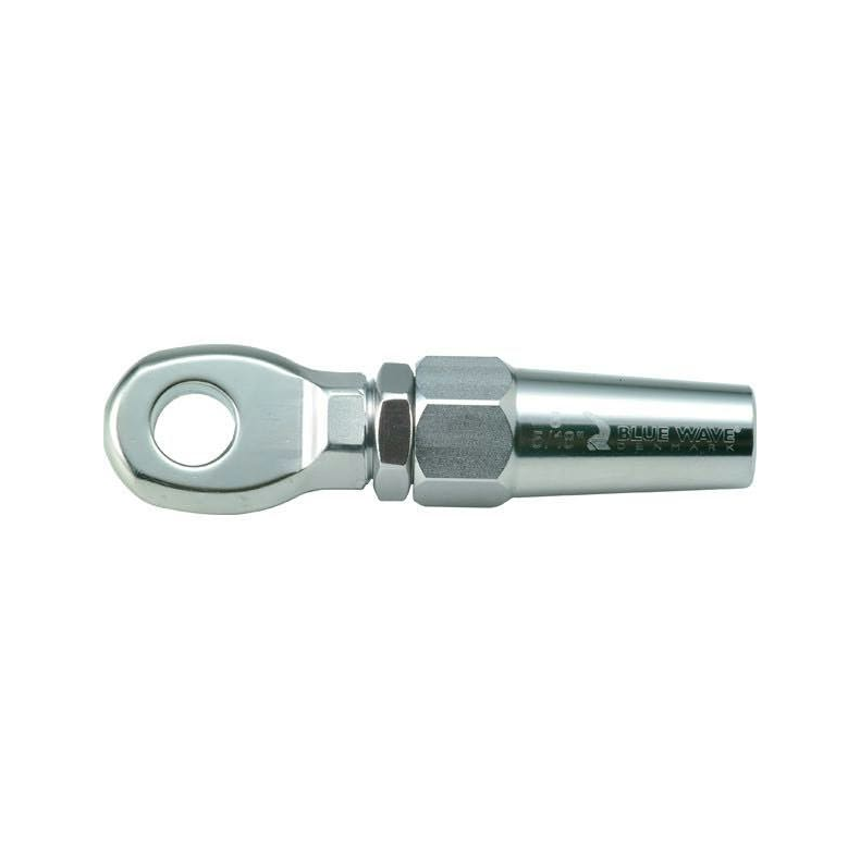 Valsefri jeterminal Blue Wave Valsefri jeterminal  8mm