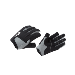 Gill 7053 sejlerhandsker med fingre sort/gr