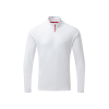 Gill UV009 Men's UV Langrmet Zip T-shirt Hvid Str L