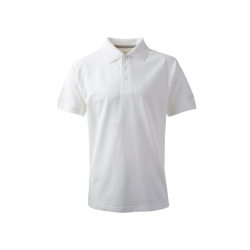 Gill CC013 Pique poloshirt herre hvid