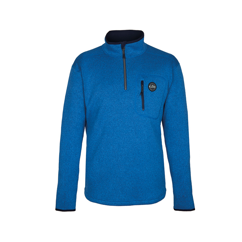Gill 1492 Men's knit fleece bl str. Large