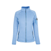 Gill 1493W Knit fleece dame jakke lysebl, str 14