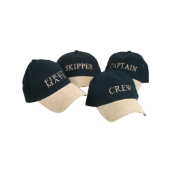 Kasketter med tekst, one size