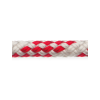 Robline Sirius 300 Fald/Skde, 12mm Hvid/Rd - 1 mtr