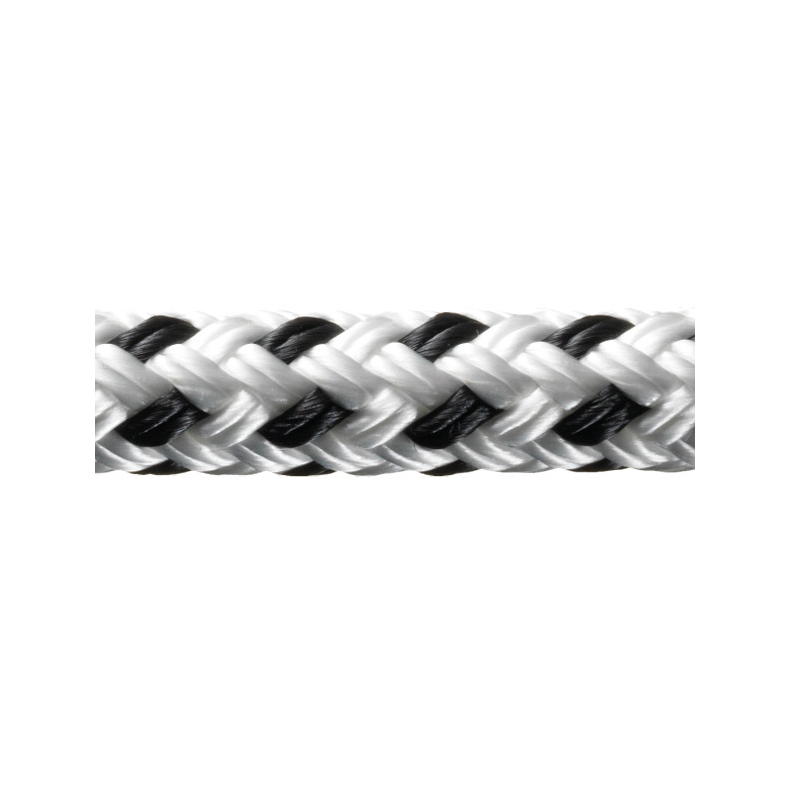 Robline Rio Fortjningsline, hvid/sort - 1 meter Robline Rio Fortjningsline, 18mm Hvid/Sort  - 1 mtr