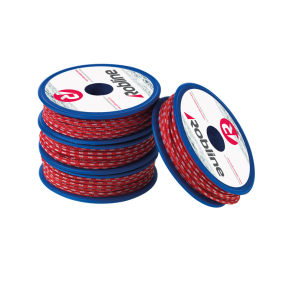 Robline Mini line med UHMWPE 1,7mm Rd/Slv boks 10 rl x 10m