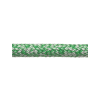 Robline Globe Pro Robtec fald, 10mm Hvid/Grn  - 1 mtr