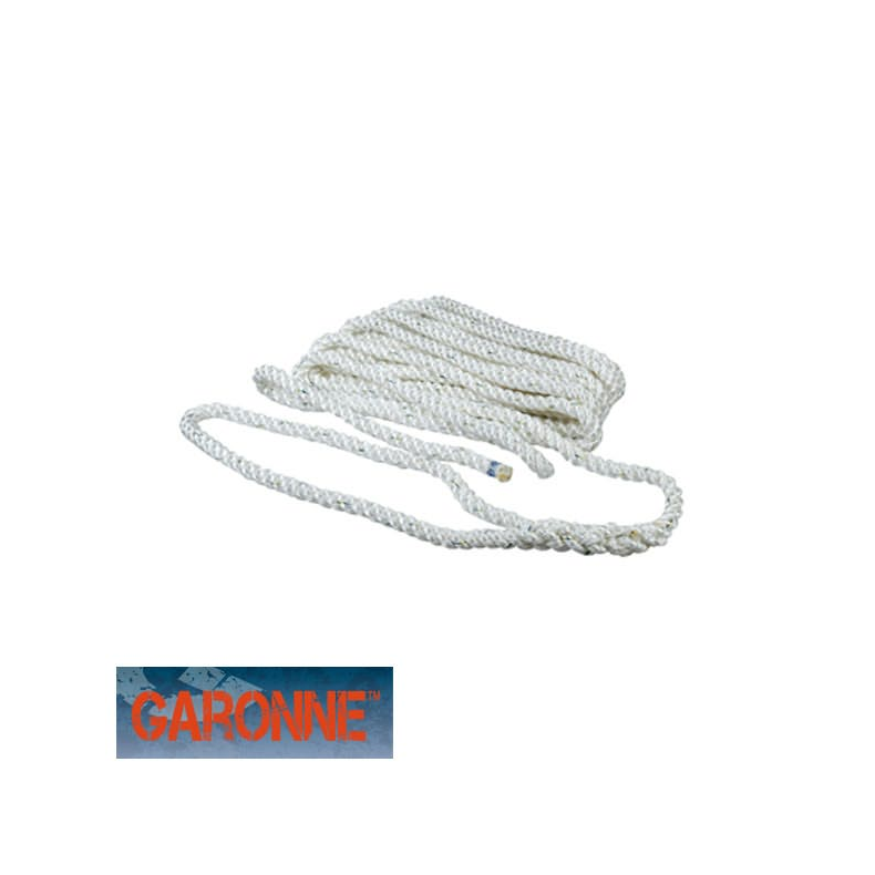 Fortjningstov hvid, 10m rulle 1852 Fortjning 3-slet hvid p.p. 10mm 10m