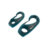 Nylonkrog sort 4mm 4stk