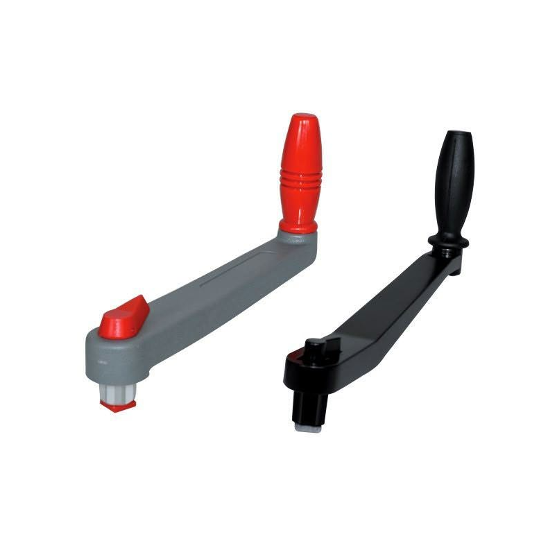 Spilhndtag alu 10" sort