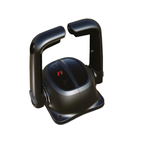 Ultraflex dobbelt topmonteret kontrolboks sort med trim og l