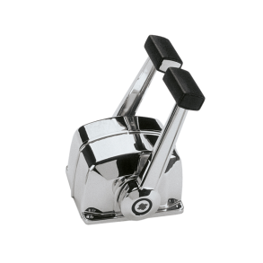 Ultraflex Kontrolbox B78 dobbelt i krom m/trim