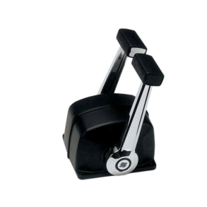 Ultraflex Kontrolbox dobbelt sort med trim