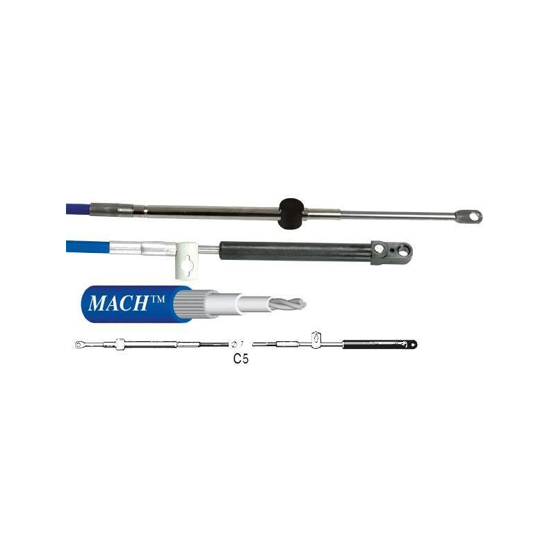 Ultraflex Kontrolkabel MACH5 Ultraflex Kontrolkabel mach5, 5 fod