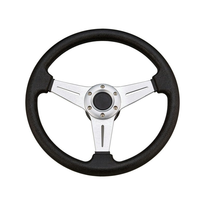 Sportsrat sort med alu, 38mm, med 3/4" std. nav