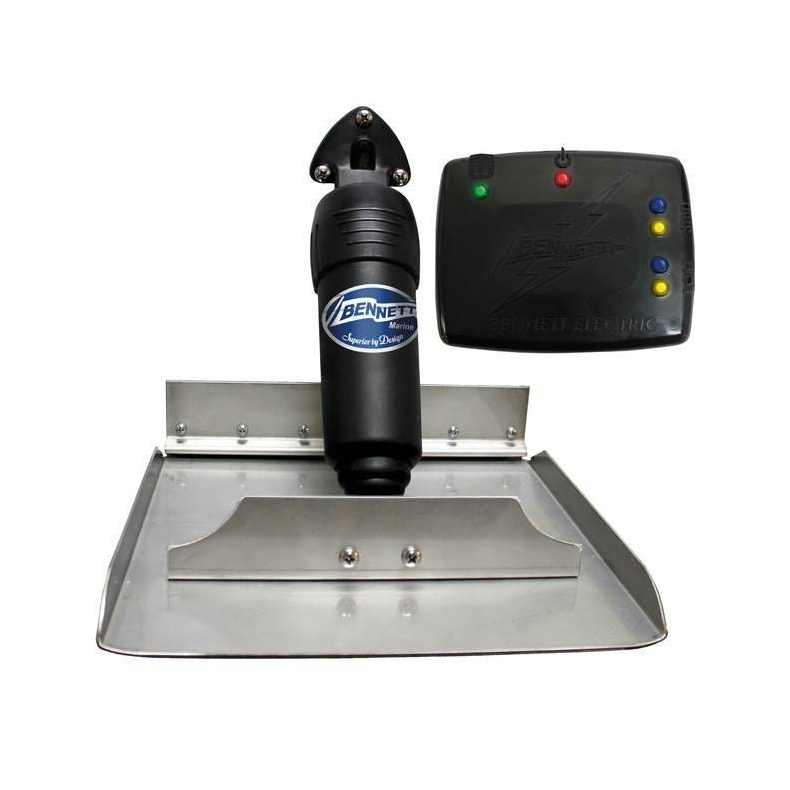 Bennett BOLT elektrisk trimplaner kombinerer avanceret teknologi med en ny robust og vandtt aktuator Bennett "bolt" elektrisk trimplaner 9x18 u/panel