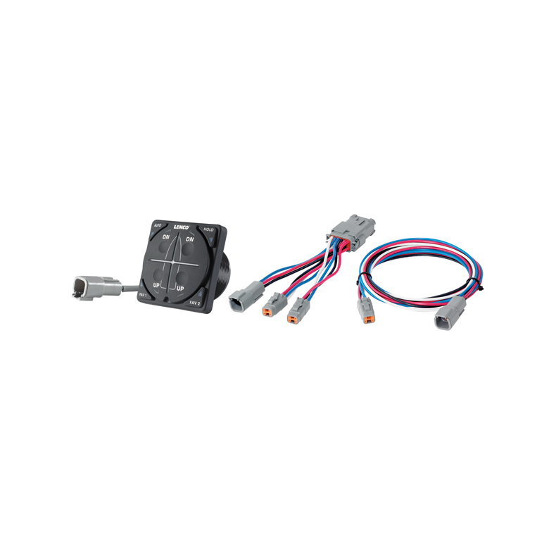 Lenco auto glide flybridge panel med 30 fod kabel
