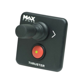 Max Power Joystick sort 12/24V med afbryder