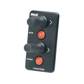 Max Power Joystick 12/24v dobb. sort