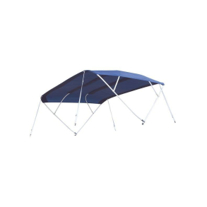 Bimini Top 295x255x140cm Navy fly Inox, 25mm Rustfri