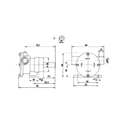 Impeller pumpe 3/8" pm15