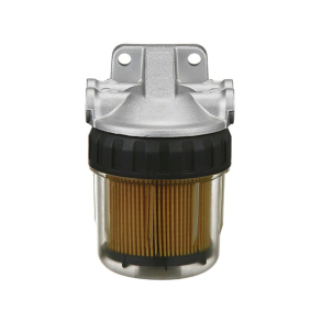 Brndstof filter 10 micron, alu top, klar