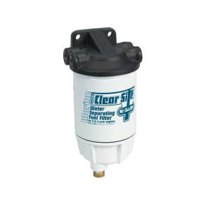 Brndstoffilter komplet m/alu top & bund, 10 micron